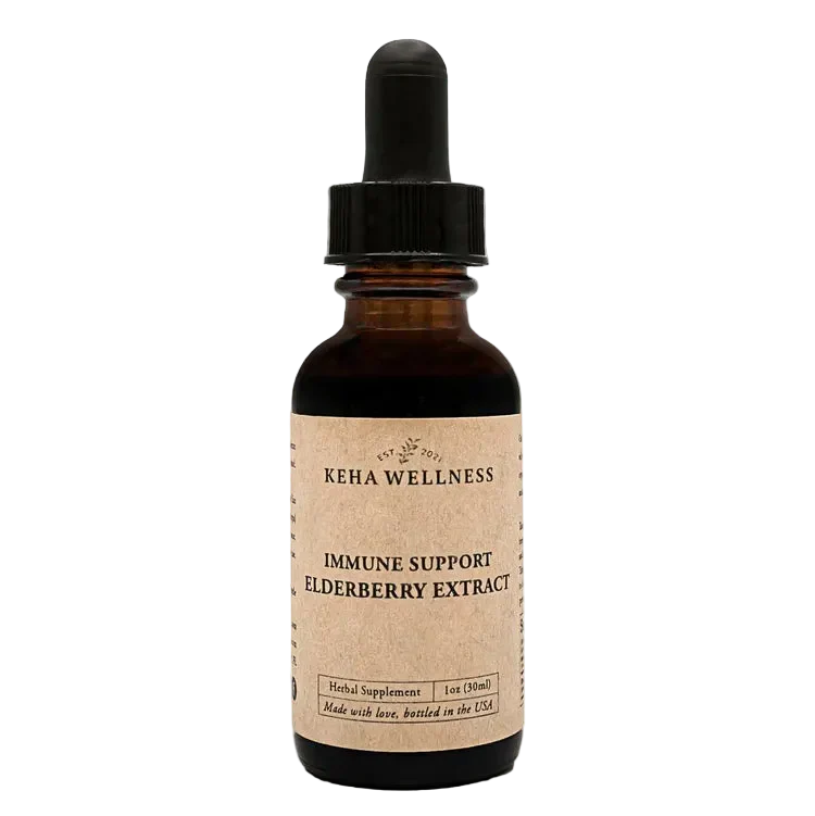 Immune Support — Elderberry Tincture | Organic Herbal Immune Extract
