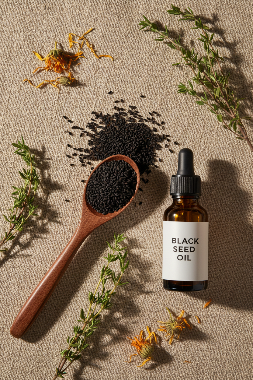Black Seed Oil Ingredient Shot