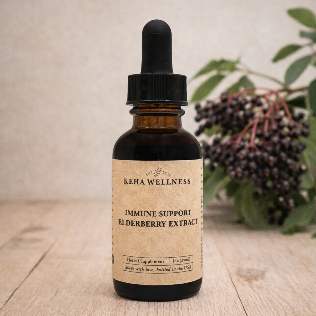 Immune Support — Elderberry Tincture | Organic Herbal Immune Extract