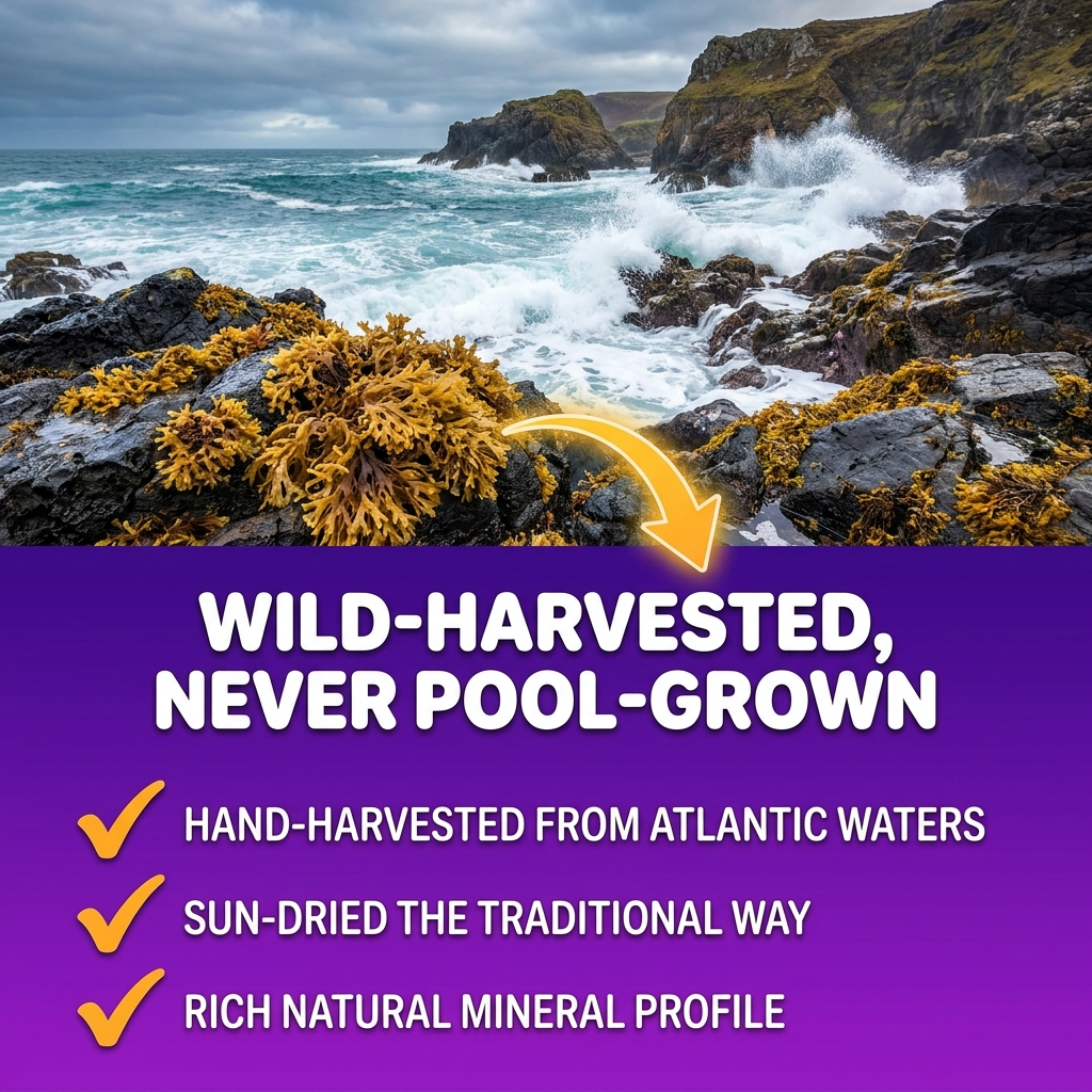 Irish Sea Moss Gummies With Elderberry & Black Seed Oil
